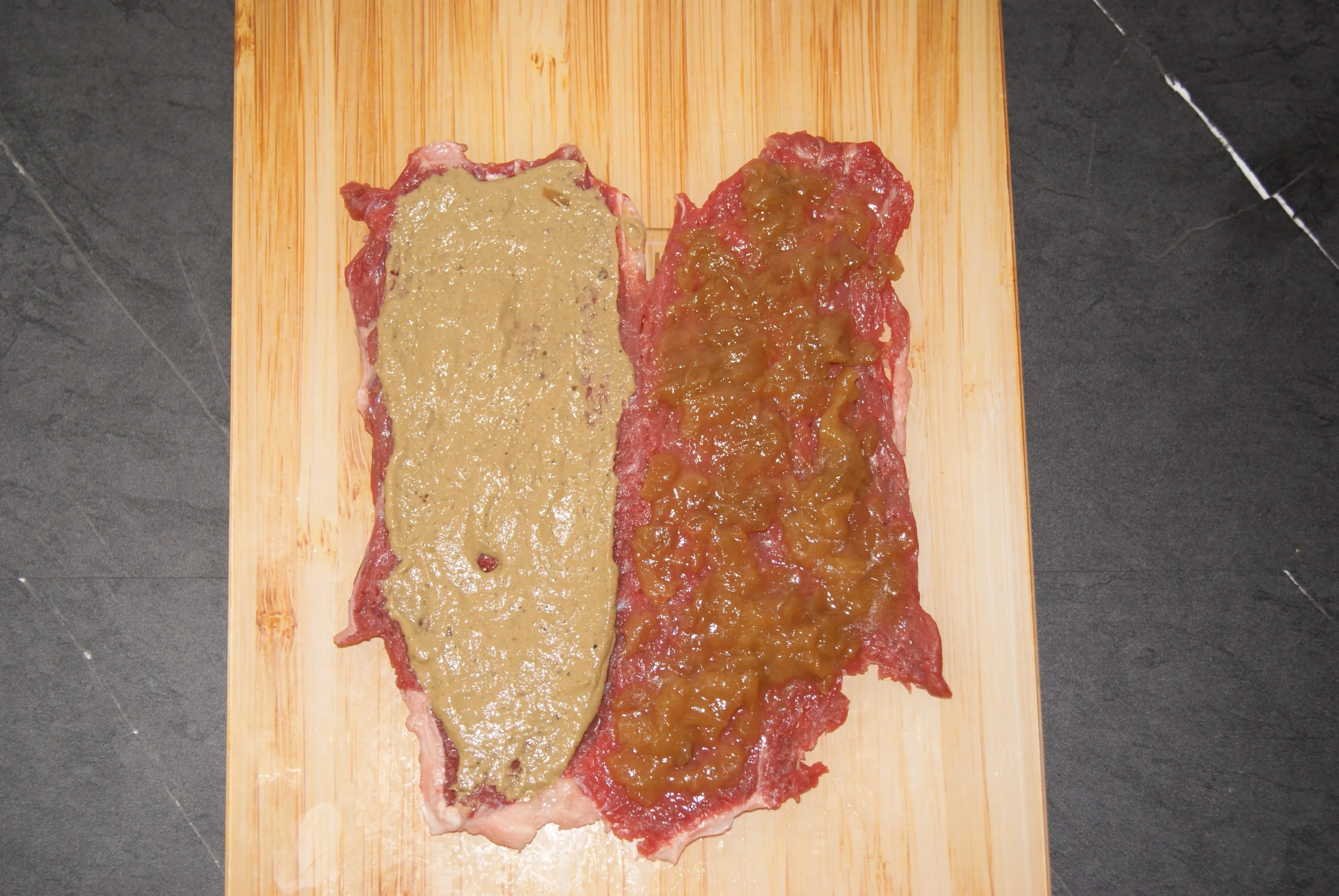 Cachopo de Ternera con crema de Boletus y cebolla caramelizada 2