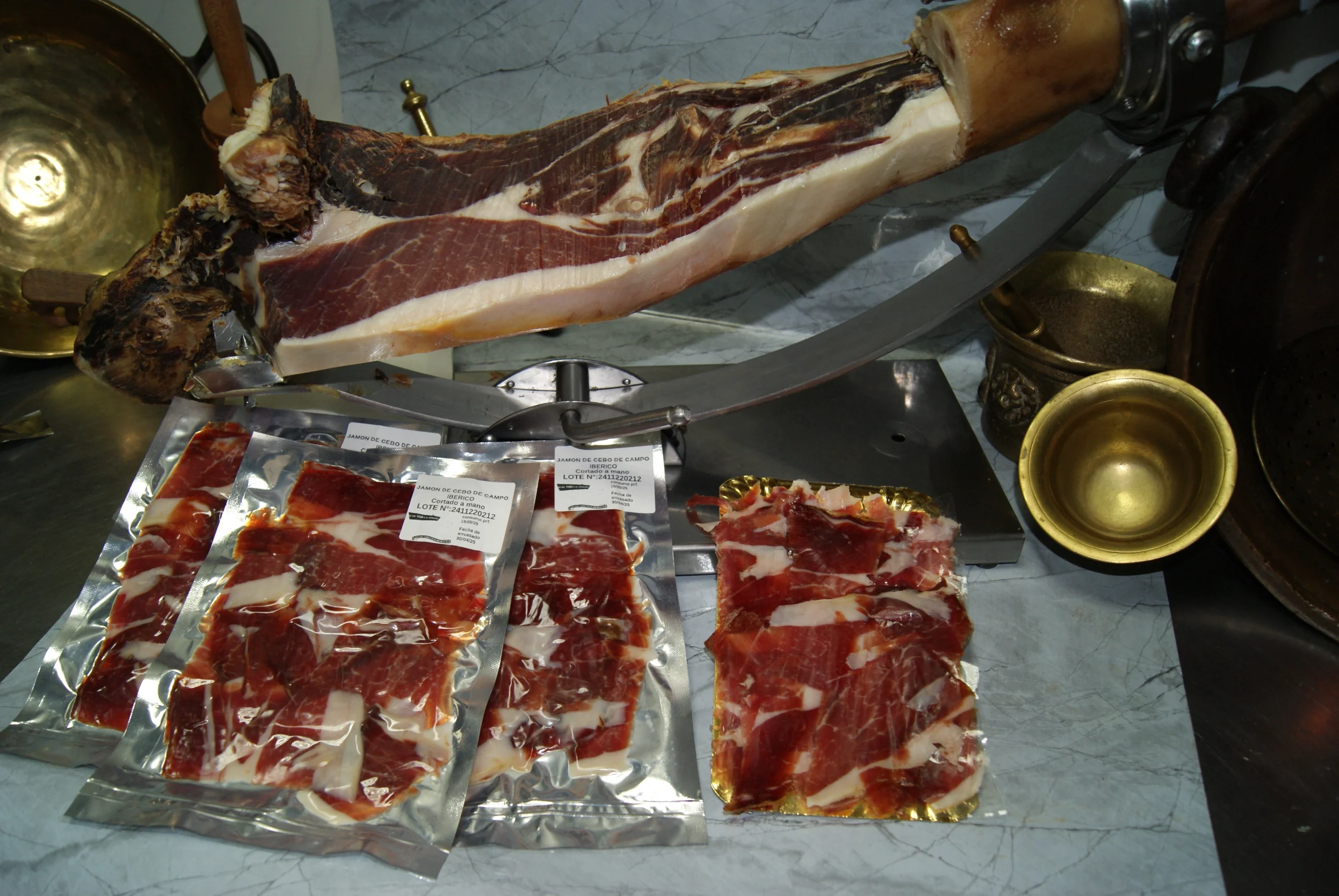 Jamón ibérico de cebo de campo