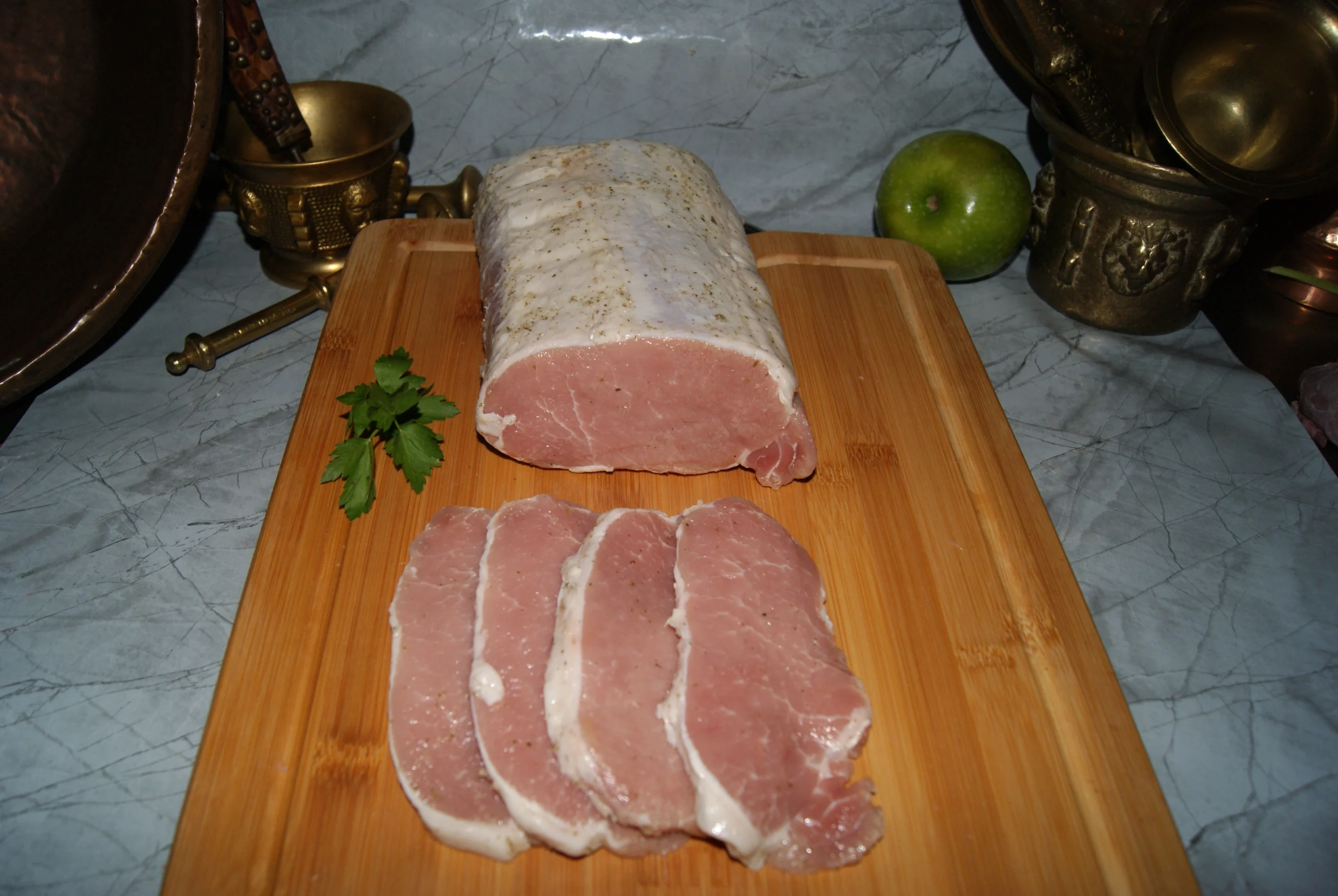 Lomo al ajillo de Cerdo